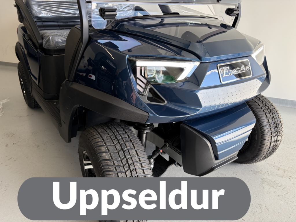 Excar CK– 2 sæta golfbíll Blár