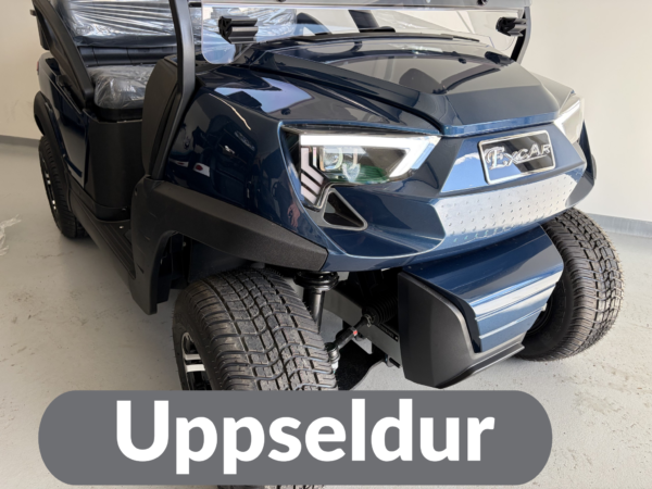 Excar CK– 2 sæta golfbíll Blár